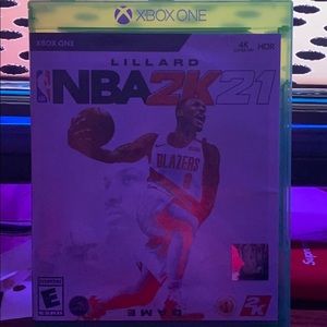 NBA 2k21 video game